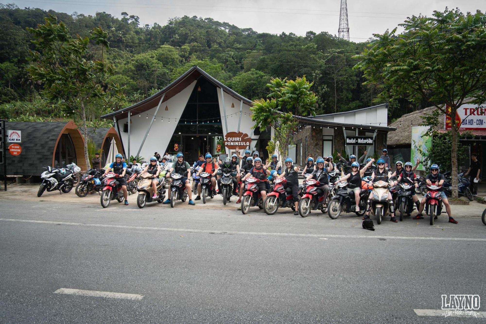 Quiri Hostel Ha Giang Lang Lap エクステリア 写真