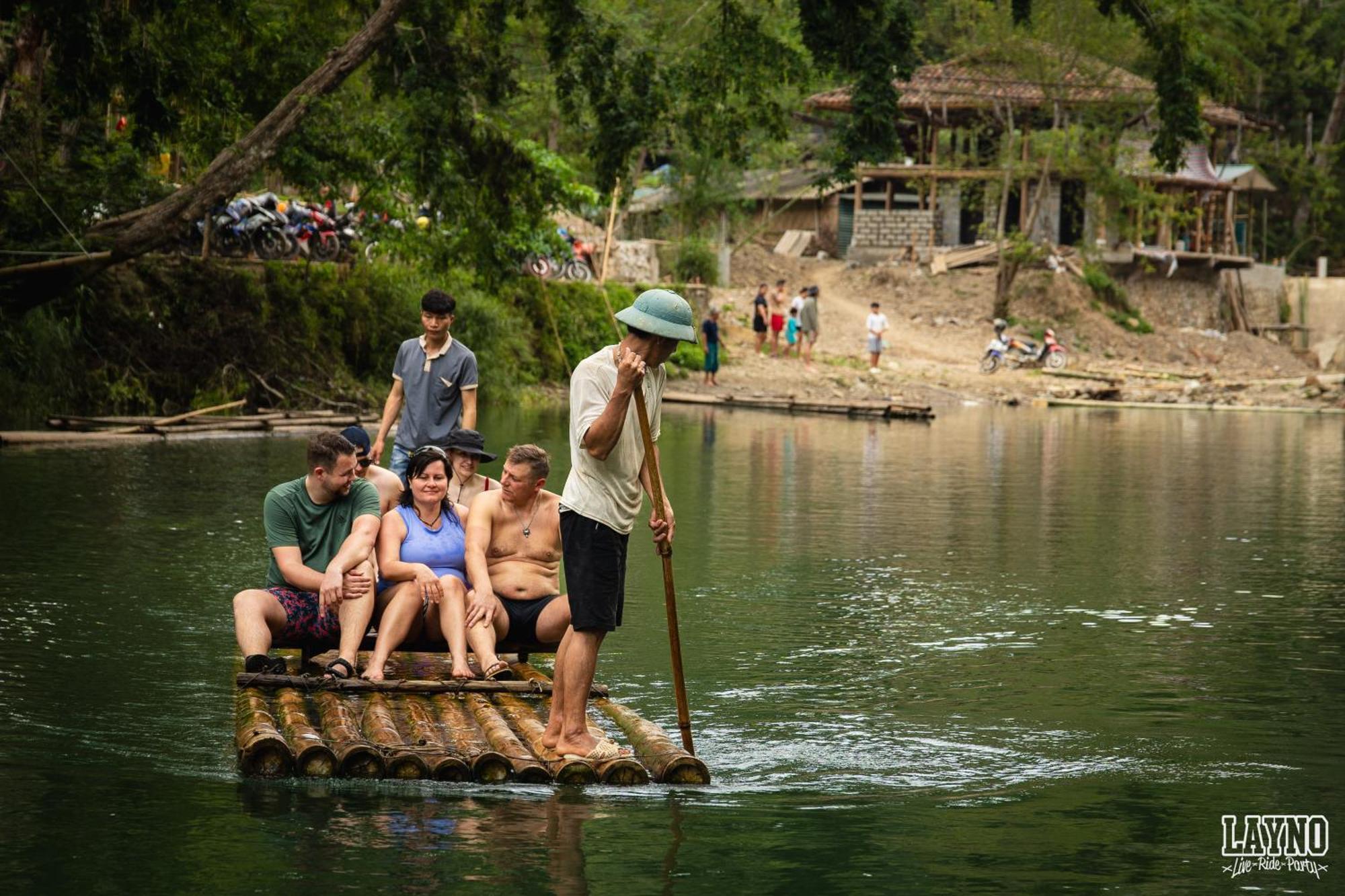 Quiri Hostel Ha Giang Lang Lap エクステリア 写真
